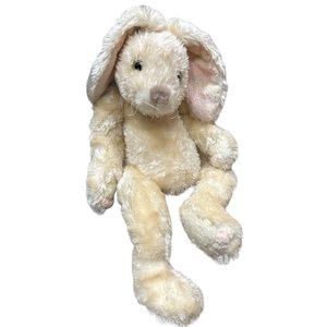 Vintage 2001 Bunny Rabbit Stuffed Animal, Soft Cuddle Toy, Ty Brand